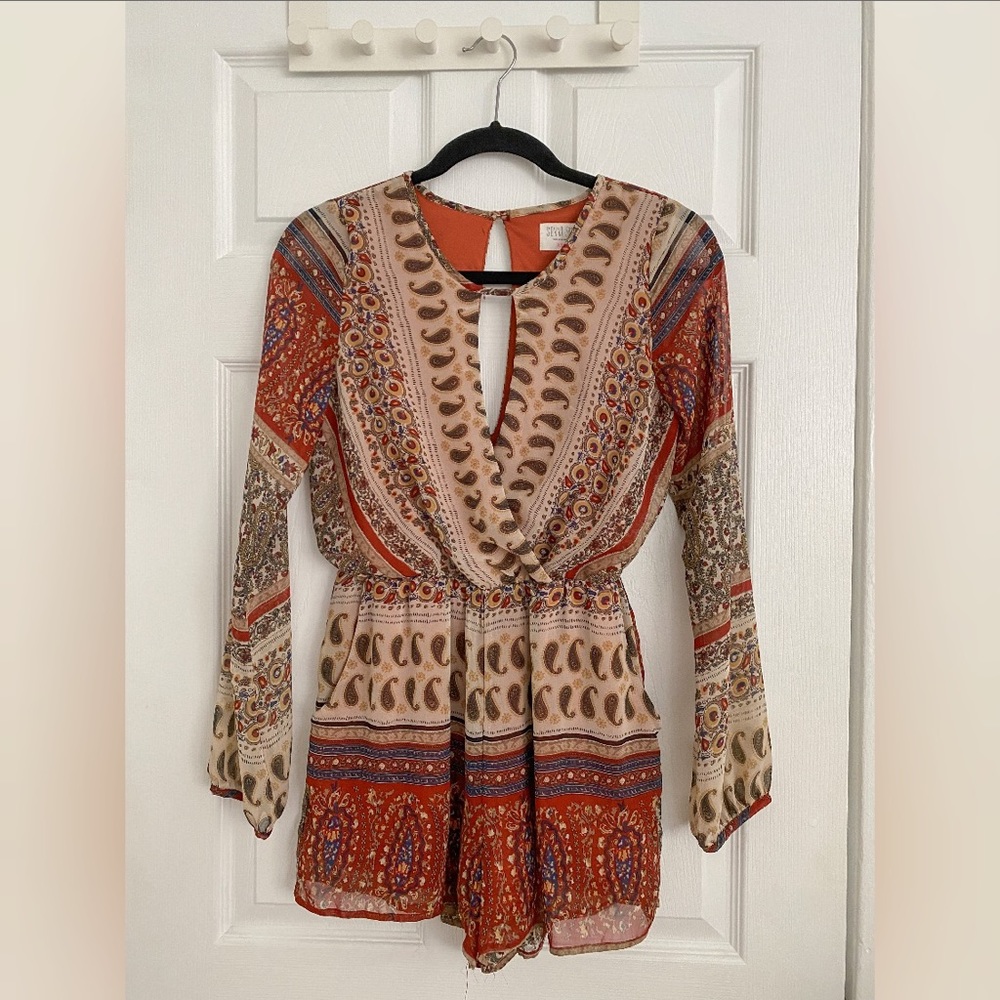 ♥️ Paisley Romper